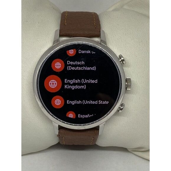 Fossil Gen 4 Authentic Digital Dial Smart Watch Custom Band FTW6017 DC107 - Picture 3 of 12